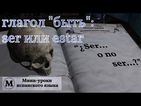 N&deg; 11: Глагол быть: ser или estar