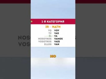 Неправильные глаголы в испанском