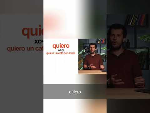 Испанский глагол 'Хочу': Секреты 'quiero' и правила спряжения #shorts Испанский глагол 'Хочу': Секреты 'quiero' и правила спряжения #shorts