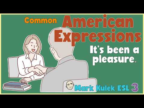 Common American Expressions (set 3) | English Class - Mark Kulek ESL