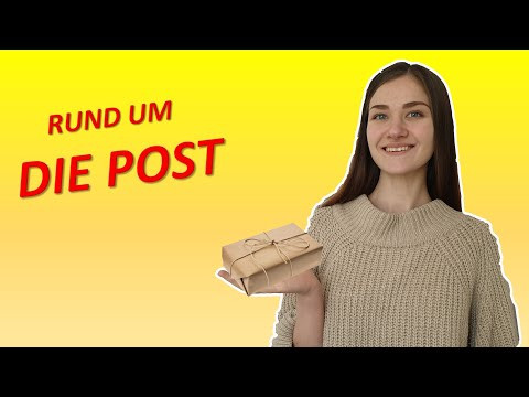 Wortschatz rund um die Post!  Deutsch A1 - B1.