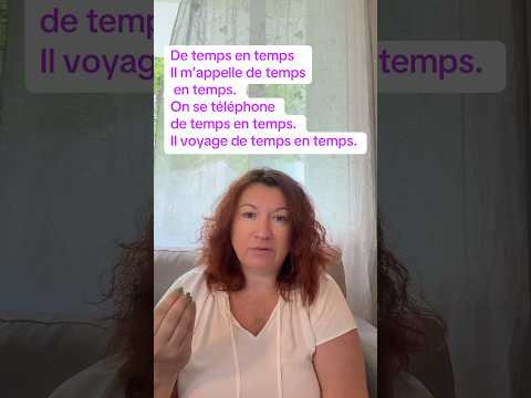 De temps en temps #французскийязык #французскийпополочкам #урокифранцузского #диалогинафранцузском De temps en temps #французскийязык #французскийпополочкам #урокифранцузского #диалогинафранцузском