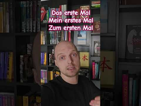 Das erste Mal, sag mal, guck mal, einmal, zwemal, vielmals. как это запомнить?