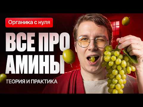 24. Все про амины | Органика с нуля | Степенин и Дацук