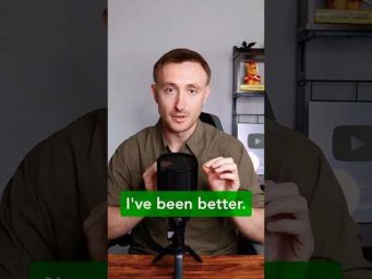 I&rsquo;VE BEEN BETTER = Дела так себе, Бывало и получше #shorts