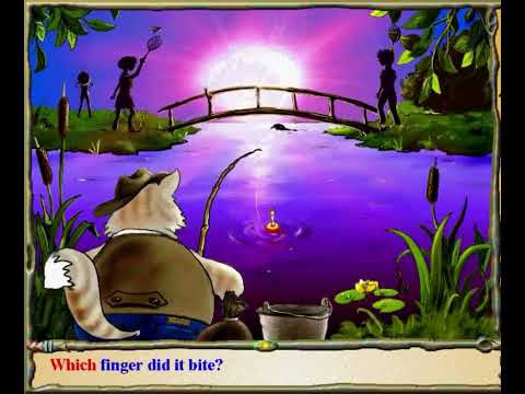Однажды я поймал живую рыбку. Once I сought a fish alive. Однажды я поймал живую рыбку. Once I сought a fish alive.