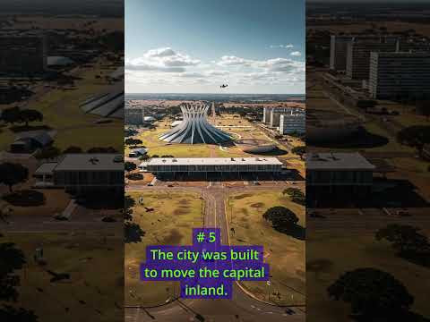 7 Interesting Facts about  Brasilia  // Pocket English with Tania   #history #facts #travel