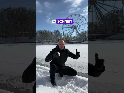 Как сказать - вчера шёл снег? Идёт снег. #w&ouml;rter #deutschlernen