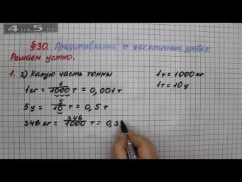 Решаем устно 1 (Вариант 2) &ndash; &sect; 30 &ndash; Математика 5 класс &ndash; Мерзляк А.Г., Полонский В.Б., Якир М.С.