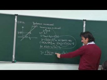 Уравнение касательной