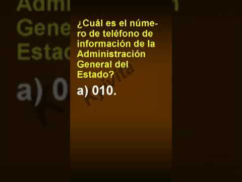 &iquest;Cu&aacute;l es el n&uacute;mero de tel&eacute;fono de informaci&oacute;n de la