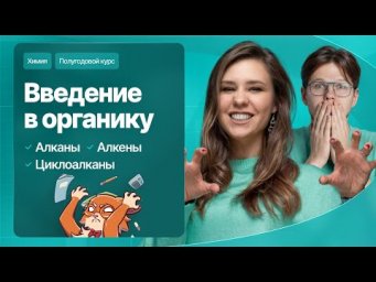 14. Введение в органику. Алканы, алкены и циклоалканы | Полугодовой курс | Степенин и Дацук