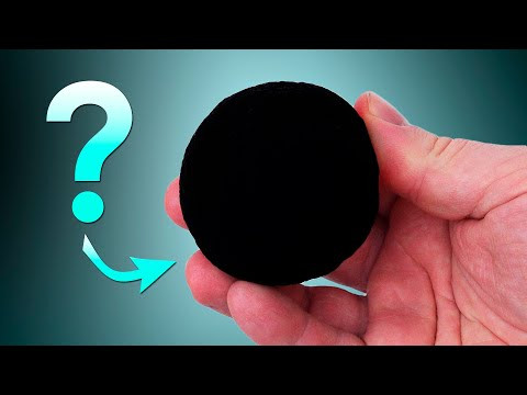 Как Сделать Самую ЧЕРНУЮ Краску?