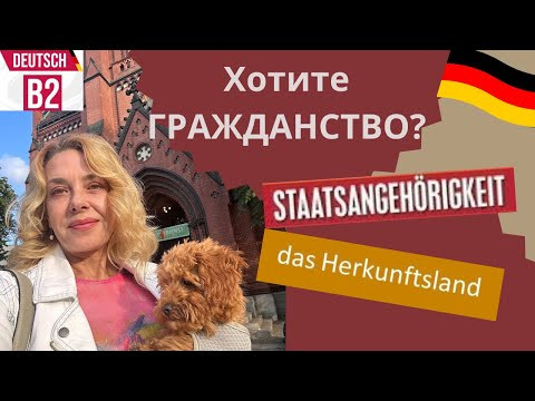 Как получить ГРАЖДАНСТВО  в Германии  легко и быстро? Немецкий В2 