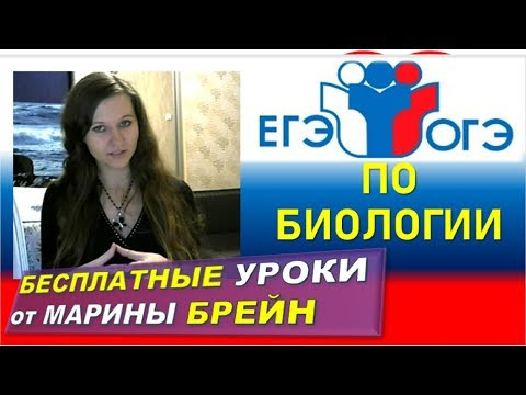 БЕСПЛАТНАЯ ПОДГОТОВКА К ЕГЭ И ОГЭ ПО БИОЛОГИИ | Марина Брейн (Долженко Марина) БЕСПЛАТНАЯ ПОДГОТОВКА К ЕГЭ И ОГЭ ПО БИОЛОГИИ | Марина Брейн (Долженко Марина)