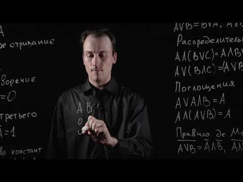 Алгебра логики. Правила преобразования.