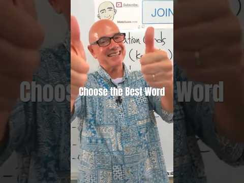 Quiz: Choose the Best Word (a beautiful picture) | #markkulekesl  #vocabulary
