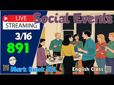 9 Phrasal Verbs for Social Events | Speak English Naturally - live stream class