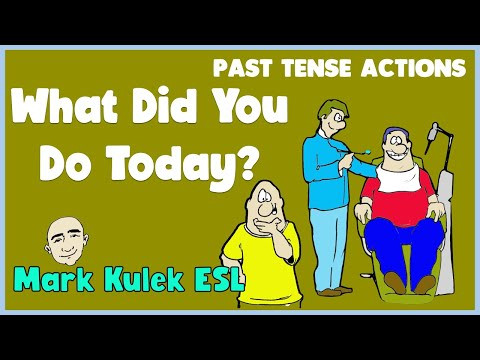 What Did You Do Today? (clips) | English speaking practice - Mark Kulek ESL What Did You Do Today? (clips) | English speaking practice - Mark Kulek ESL