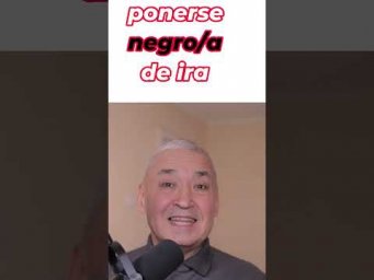 Испанский язык. Устойчивые выражения PONERSE NEGRO DE... почернеть от ...#Shorts#испанскийязык