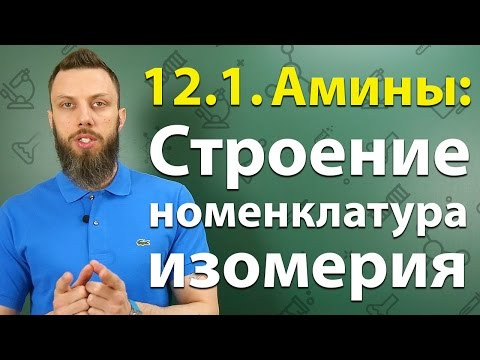 12.1. Амины: Строение, номенклатура, изомерия. ЕГЭ по химии
