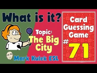 What is it? (city vocabulary) | Fluency Practice - Mark Kulek ESL