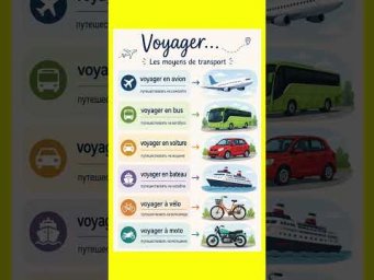 Transport de voyage #французский #французскийснуля #французскийонлайн #урокифранцузского #французск