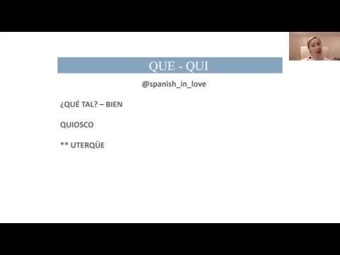Испанский с нуля - Урок второй