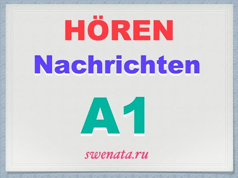 "Nachrichten" -  H&ouml;ren A1 Start Deutsch