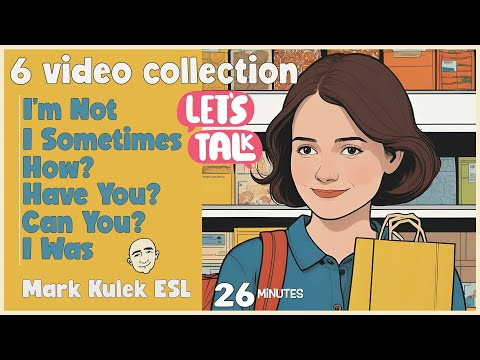 26 minutes - Talk in English (conversations) with Mark Kulek ESL