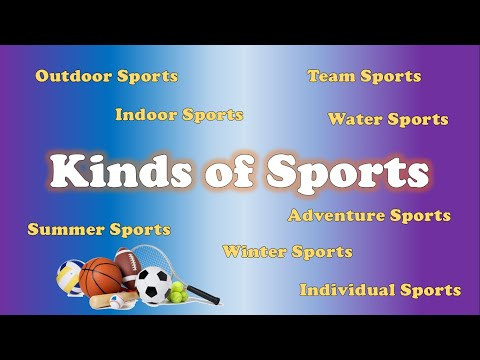 Let's learn Kinds of Sports  // #УчуАнглийский