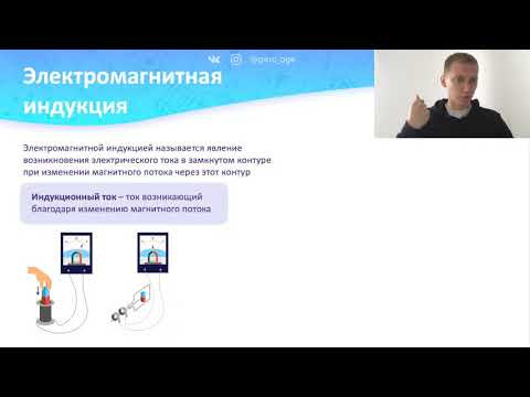 Электромагнитная индукция. Магнитный поток. Правило Ленца | Часть 78 I Физика ОГЭ