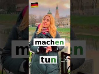 MACHEN oder TUN? Немецкие глаголы в быту. Фрау Анжелика