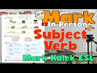 Subject + Verb | English Speaking Practice with Mark Kulek ESL