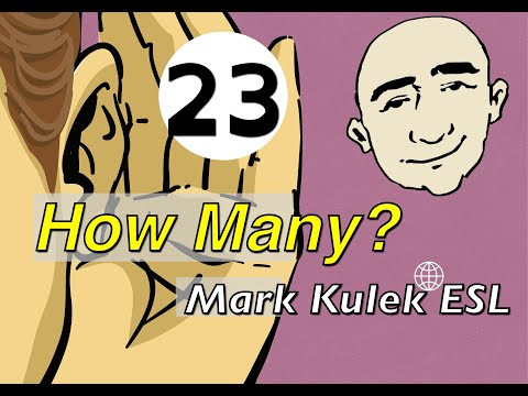 How Many? - conversation, Q&A, reading, shadowing | Mark Kulek - ESL How Many? - conversation, Q&A, reading, shadowing | Mark Kulek - ESL