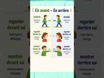 ВПЕРЕД - НАЗАД #французский #урокифранцузького #французскийпополочкам #education