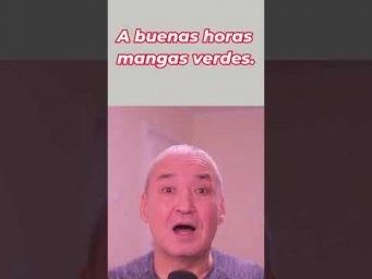 Испанский язык. Устойчивые выражения со словом  VERDE 4 ЗЕЛЁНЫЕ  РУКАВА # испанский#mangasverdes