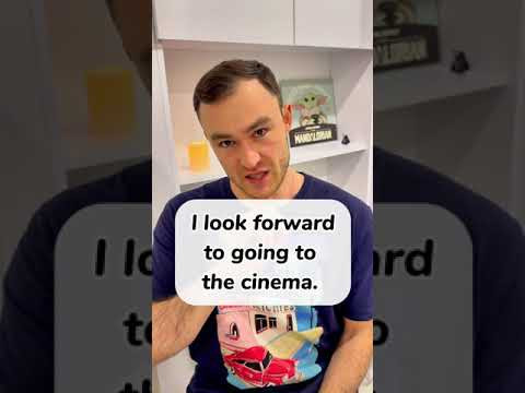 look forward to - разговорный фразовый глагол