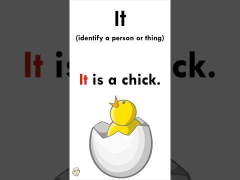 It (to identify people & things) #MarkKulekESL #LearnEnglish