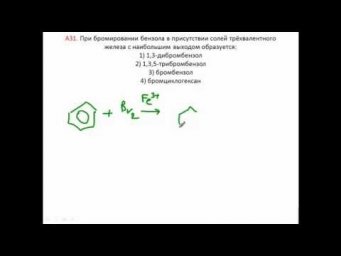 Тесты по химии. Бензол. А31 ЦТ 2016