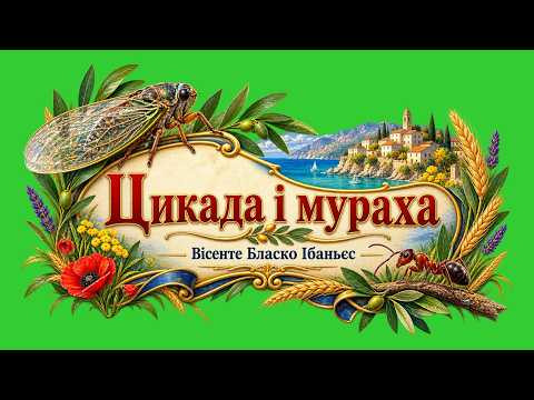 Цикада і мураха — Вісенте Бласко Ібаньєс | La cigarra y la hormiga українською Цикада і мураха — Вісенте Бласко Ібаньєс | La cigarra y la hormiga українською