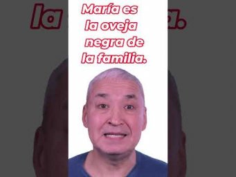 Испанский язык. Устойчивые выражения с цветами Ser la oveja negra#Shorts#испанский язык