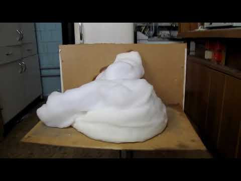 Elephant's Toothpaste: decomposition of 30% H2O2 by saturated KI (most effective catalyst)