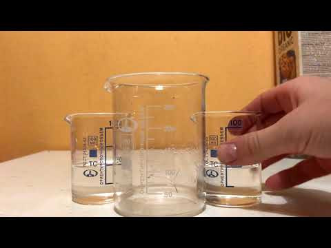 Вода + спирт (суммарное уменьшение объема)