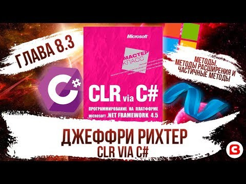 CLR via C#. Глава 8.3. Методы. Методы расширения. Частичные методы.