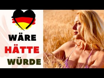 "KONJUKTIV 2-  w&auml;re-h&auml;tte-w&uuml;rde в немецком языке! -Коньюктив 2- W&Uuml;RDE грамматика!