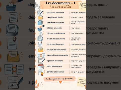 Полезные глаголы #французскийязык #урокифранцузского #французскийпополочкам #диалогинафранцузском Полезные глаголы #французскийязык #урокифранцузского #французскийпополочкам #диалогинафранцузском