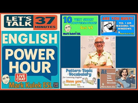 English Power Hour: 5 Video Lessons + Live Chat with Mark Kulek