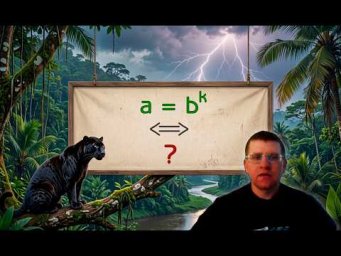 Как понять, что число a=b^k, не извлекая корень?