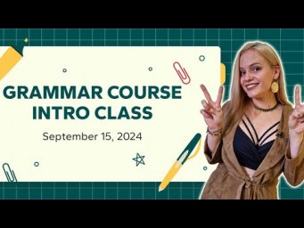 КУРС АНГЛІЙСЬКОЇ ГРАМАТИКИ - Intro Lesson
